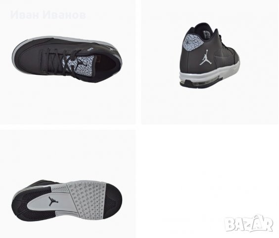 оригинални маратонки  Nike Jordan Flight Origin 3 BG 'Black Silver' номер 38,5-39, снимка 2 - Маратонки - 38517684