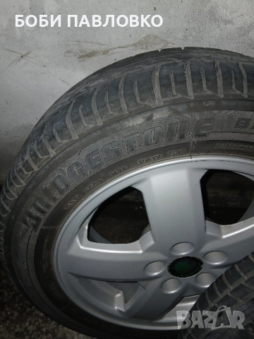 лети джанти с летни гуми 15цола 5×100 57.1ц.о. шкода , снимка 15 - Гуми и джанти - 51981664