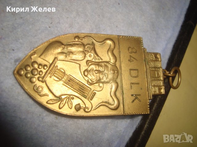 84 DLK Стар МНОГО РЯДЪК ПОЗЛАТЕН БРОНЗОВ НЕМСКИ МЕДАЛ от МЕСТЕН ПАНАИР 31937, снимка 9 - Антикварни и старинни предмети - 38165696