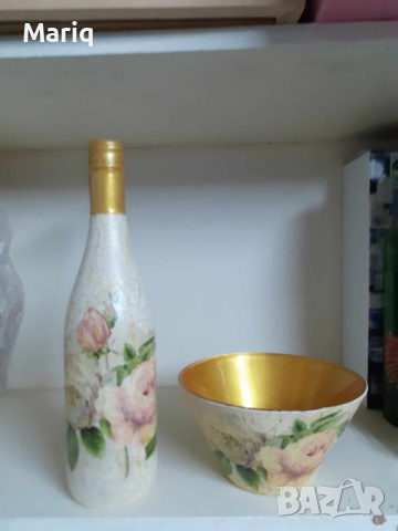 Декорация за дом кухня хол Декупаж Бутилки , снимка 2 - Декорация за дома - 44750995