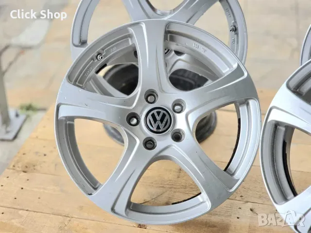 5х112 17 Джанти VW Golf 5 Caddy Фолксваген Голф Кади 5x112, снимка 2 - Гуми и джанти - 55847591