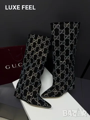 Gucci ✨Дамски Ботуши , снимка 4 - Дамски ботуши - 56325544