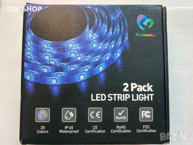 LED RGB 10m лента пълен комплект BellaBaby, снимка 5 - Лед осветление - 48477019