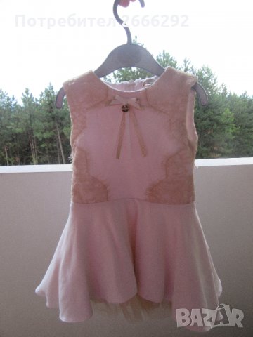 Детска рокля с тюл BUTTERSCOTCH / шаферка, снимка 2 - Бебешки рокли - 29776581