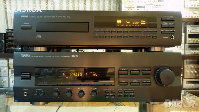  YAMAHA RX-396RDS &  СД Плеър   CDX-570, снимка 3 - Ресийвъри, усилватели, смесителни пултове - 48016497