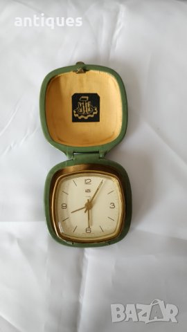 Стар туристически часовник / будилник - UMF Ruhla - Made in Germany - 1970г., снимка 6 - Антикварни и старинни предмети - 35260493