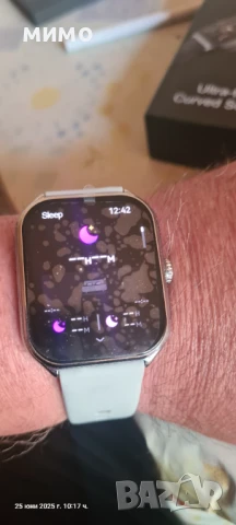 Тънък Smart watch с извит дисплей, снимка 8 - Смарт гривни - 50798187