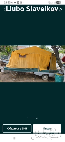 Ремарке, палатка, снимка 2 - Ремаркета - 51846904
