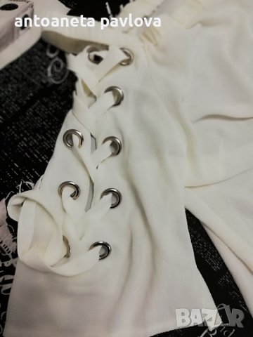 Туника с ефектни ръкави, снимка 3 - Туники - 37082012