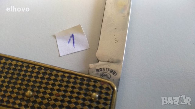 Стари немски джобни ножки, снимка 3 - Антикварни и старинни предмети - 39537015