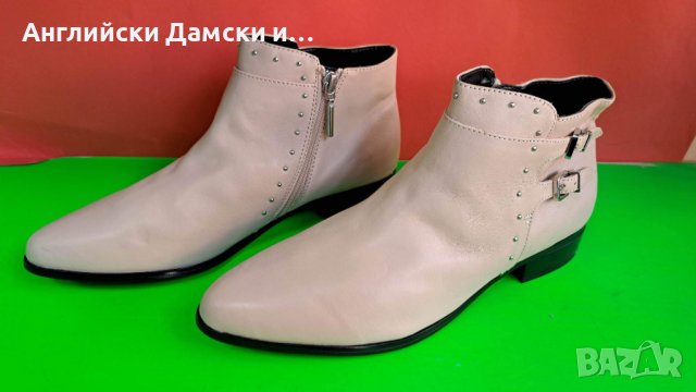 Английски дамски боти естествена кожа-NEXT , снимка 6 - Дамски боти - 39009232