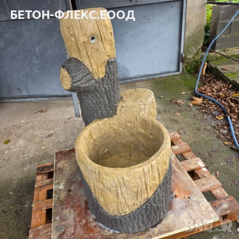 Чешма от Щампован бетон, снимка 3 - Градински мебели, декорация  - 52344591