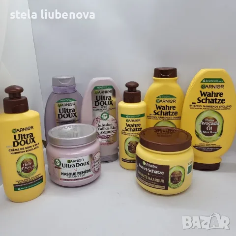 Garnier Ultra Doux комплект – шампоан, балсам и маска