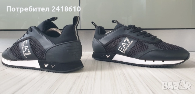 Emporio Armani EA7 Sneakers Mens Size 42/26.9см US 8.5 UK 8 ОРИГИНАЛ! Мъжки Спортно - елегантни!, снимка 10 - Кецове - 52335652