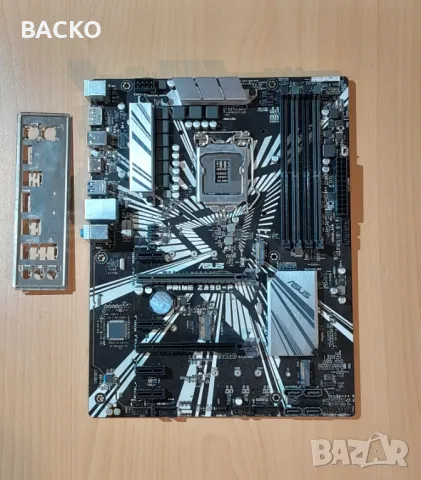 Дъно ASUS PRIME Z390-P, снимка 1 - Дънни платки - 49341364