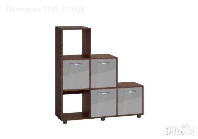 Етажерка Кубо 6 с три или четири вратички гланц, снимка 15 - Етажерки - 46452283