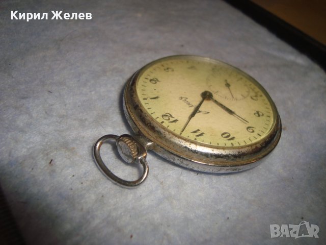 МОЛНИЯ СДЕЛАНО в СССР Стар РУСКИ ДЖОБЕН ЧАСОВНИК МЕХАНИЧЕН за КОЛЕКЦИЯ МЪЛНИЯ 28113, снимка 6 - Джобни - 37377035
