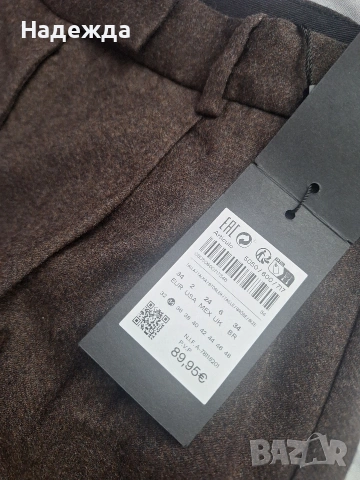 Вълнен панталон Massimo Dutti, снимка 4 - Панталони - 54164722