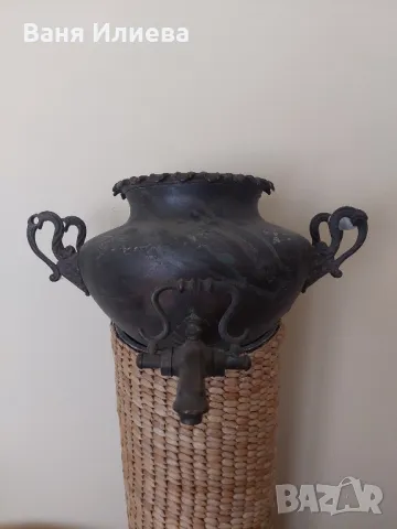 Част от стар самовар, снимка 3 - Колекции - 50323484