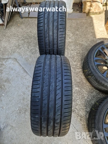 Бмв Джанти + гуми 18 " стайл 195 OEM / BMW Style 195 - Топ състояние, снимка 4 - Гуми и джанти - 51338662