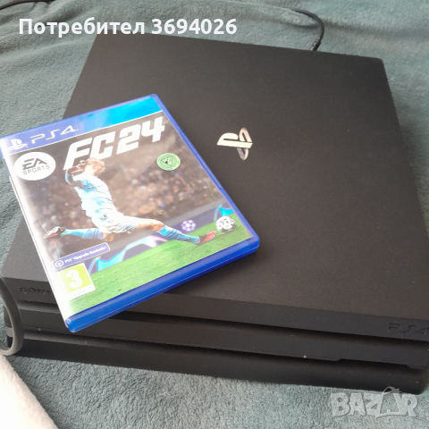  Playstation PS4 pro  1 тб със EA FC 24, снимка 2 - PlayStation конзоли - 44694901