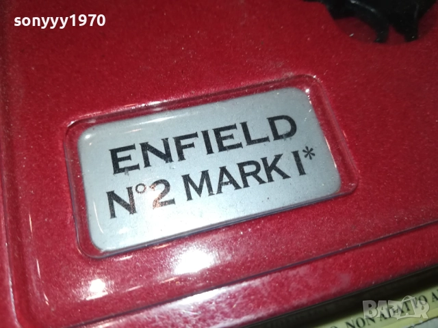 ENFIELD 2 MARK I-КОЛЕКЦИОНЕРСКИ ПИСТОЛЕТ-ВНОС SWISS 1809251610, снимка 11 - Колекции - 51758945