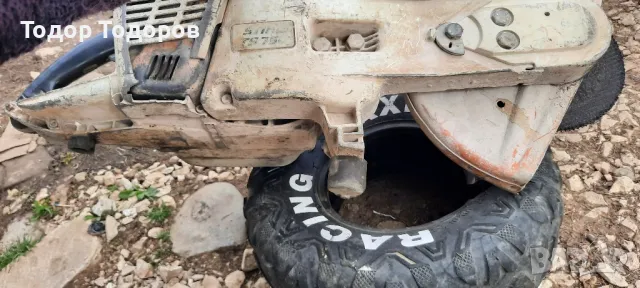 Фугорез STIHL TS750  100cc. 7к.с. 350мм. Щил, снимка 8 - Други машини и части - 48986728