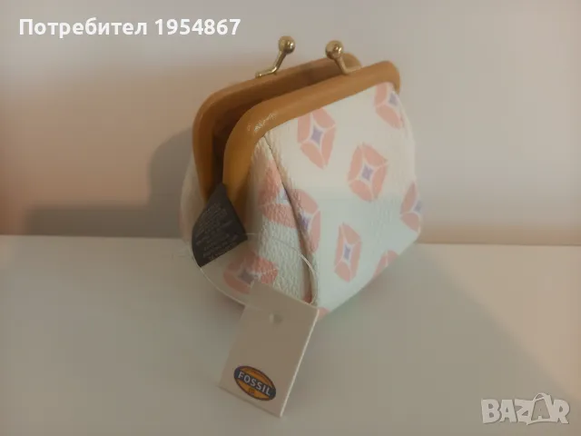 Оригинално FOSSIL протмоне за монети, снимка 5 - Портфейли, портмонета - 48369873