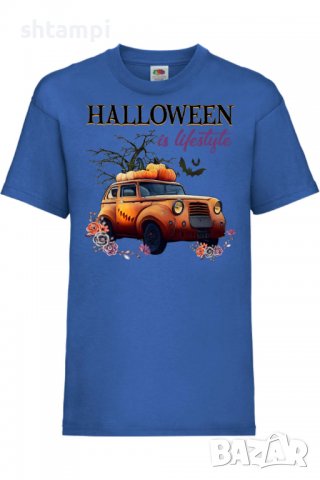 Детска тениска Halloween is Lifestyle,Halloween,Хелоуин,Празник,Забавление,Изненада,Обичаи,, снимка 3 - Детски тениски и потници - 38157848