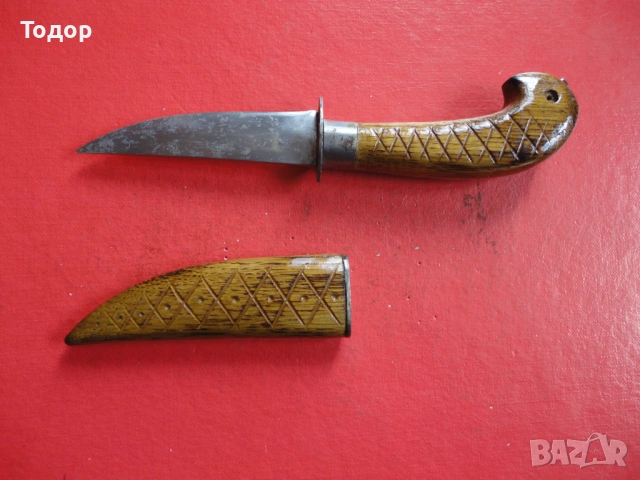 Старинен нож финка , снимка 2 - Ножове - 53023757