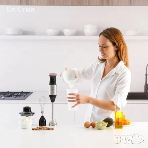 Пасатор Taurus BAPI® 1200 PLUS INOX (с аксесоари) и BAPI® 1200 INOX 1200W, Turbo, 20 скорости, снимка 8 - Чопъри и пасатори - 53930586