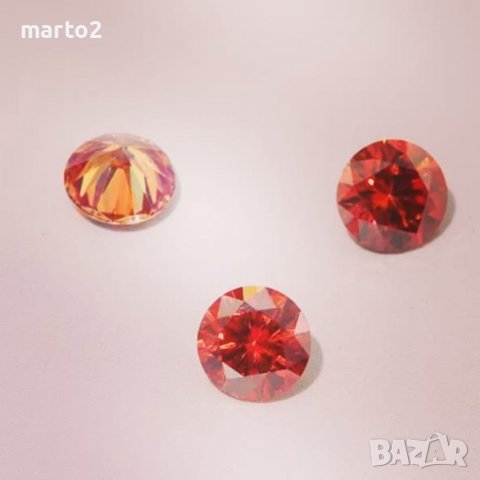 Мойсанити, тегло - 3 кaрата, с различни цветове!, снимка 3 - Други - 40191786