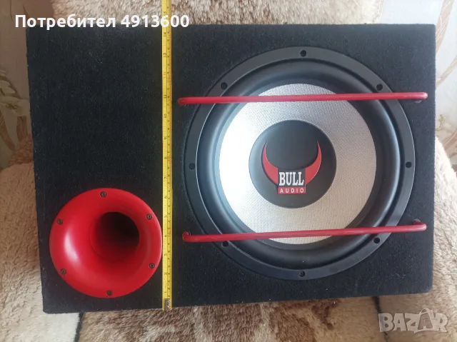 Бас каса / буфер/ BULL AUDIO , снимка 4 - Тонколони - 56446430