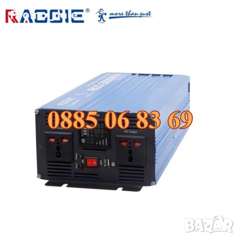 Инвертор 2000W пълна синусоида, преобразувател на ток 2000W 12V, снимка 4 - Друга електроника - 44461169