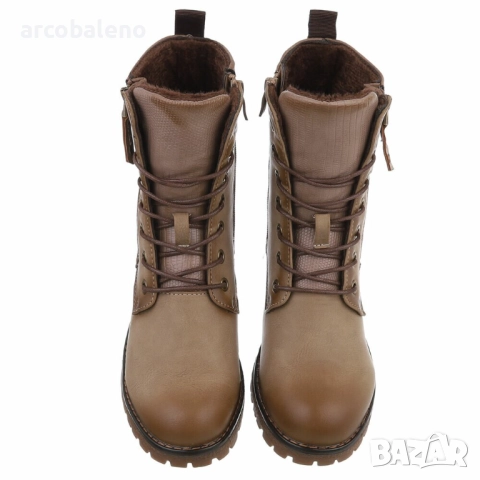 Дамски боти с връзки, 5цвята , снимка 8 - Дамски боти - 52262428