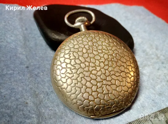 Стар ШВЕЙЦАРСКИ ДЖОБЕН ЧАСОВНИК РЯДЪК КОЛЕКЦИОНЕРСКИ МОДЕЛ 48850, снимка 10 - Джобни - 48073856