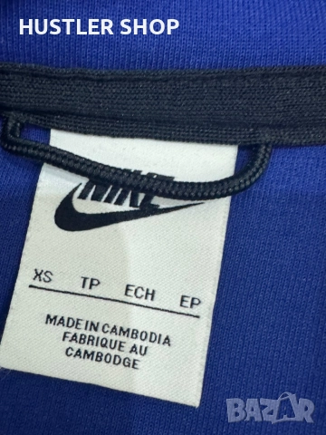 Мъжко горнище NIKE TECH FLEECE. Размер XS, снимка 7 - Спортни дрехи, екипи - 52998331