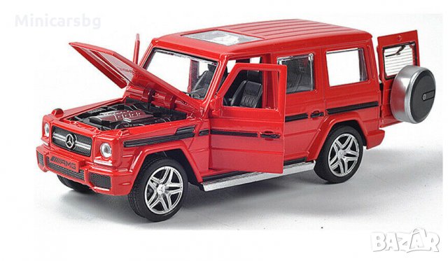 Метални колички: Mercedes-Benz AMG G65 / G-Wagon (Мерцедес-Бенц АмГ), снимка 2 - Колекции - 29572434