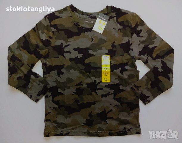Блузи с дълъг ръкав Primark за момче, 5-6 години, 116 см, снимка 5 - Детски Блузи и туники - 37575456