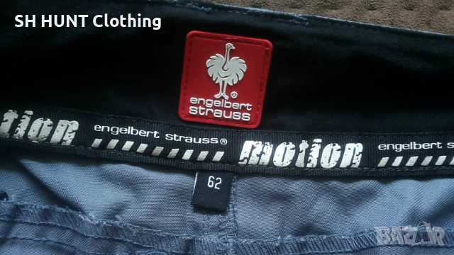 Engelbert Strauss Work Shorts размер 62 / 4-5XL къси работни панталони W4-678, снимка 14 - Панталони - 52756744