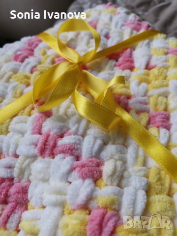 Бебешко одеялце, снимка 7 - Спално бельо и завивки - 36978080