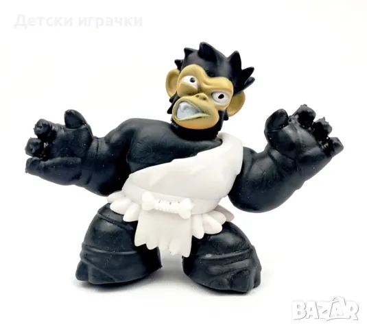Антистрес играчка 12 см, фигурка на маймунка-воин GooJitZu, снимка 2 - Фигурки - 50200424