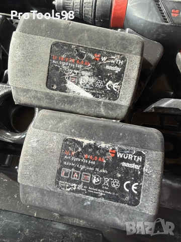 Wurth TBS 18-A 2x4Ah винтоверт за гипсокартон, снимка 9 - Винтоверти - 56167594