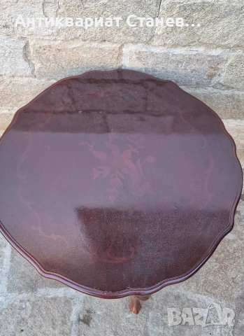 Елегантна винтидж маса, снимка 5 - Маси - 54045809