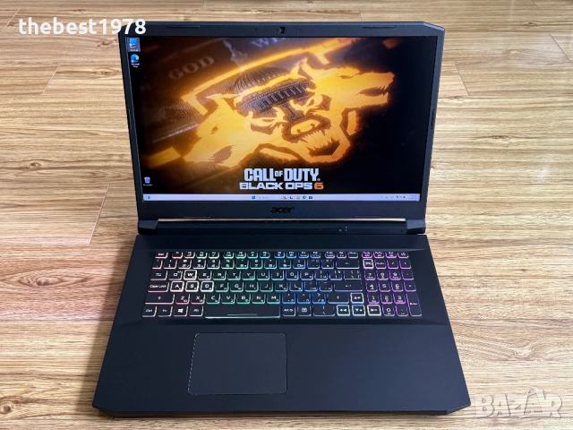 17.3 Nitro`Ryzen 7-5800H/RTX 3080/32GB RAM/1TB SSD/FHD IPS 144Hz