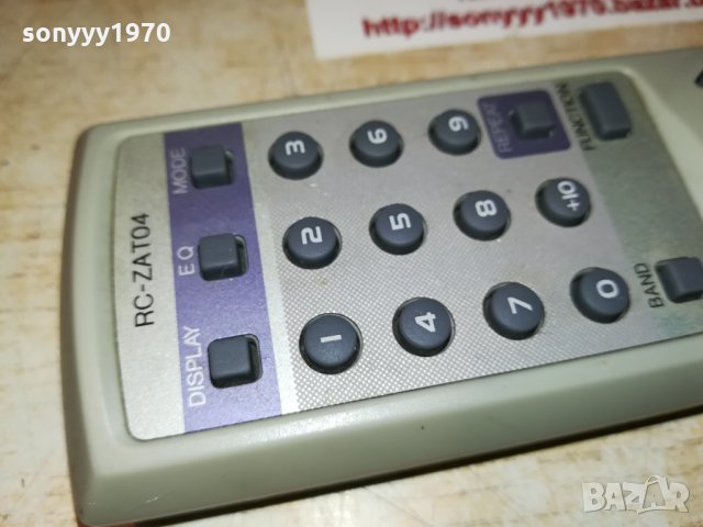 AIWA RC-ZAT04 AUDIO REMOTE 1009210909, снимка 8 - Аудиосистеми - 34085945