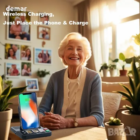 Система за свободни ръце VOCA Senior с 3 фото бутона за бързо набиране, спешно повикване, снимка 6 - Друга електроника - 49525474