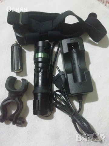 Фенерче Easy Acc RoHS със ЗУМ и зарядно, снимка 3 - Къмпинг осветление - 34478613