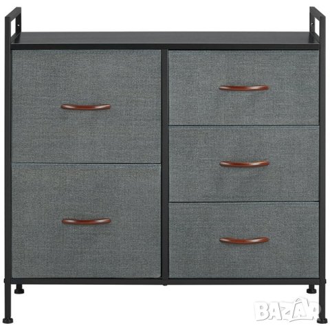 Мултифункционален шкаф за съхранение с текстилни чекмеджета ASNG021HH, снимка 2 - Шкафове - 42874378