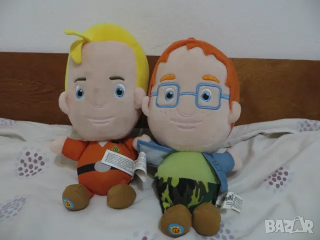 Плюшени играчки - герои от Пожарникарят Сам Fireman Sam